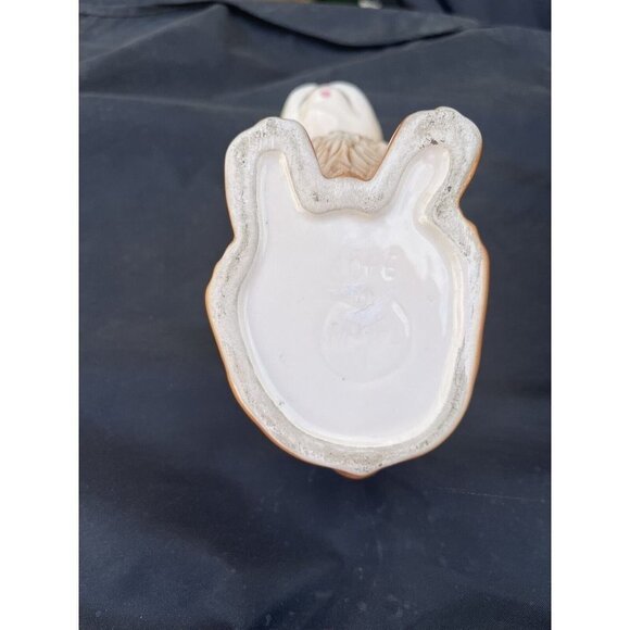 Vintage Cocker Spaniel Dog Planter Big Eyes Mid Century Ceramic Taiwan 9403 - Picture 9 of 10